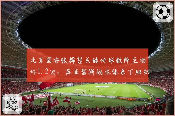 北京国安张稀哲关键传球数降至场均1.2次，苏亚雷斯战术体系下组织核心角色弱化